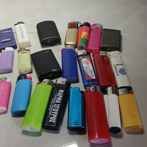Lighters used, pack