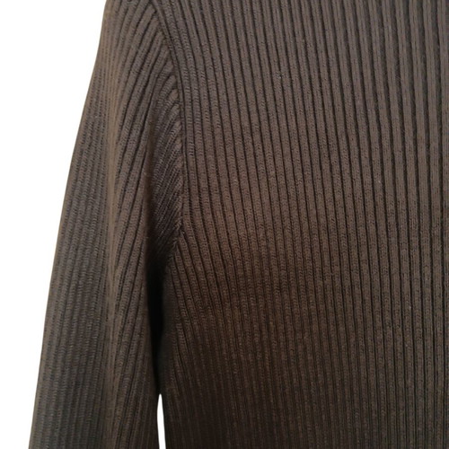Knit dress brown like new, brand Alain Manoukian
