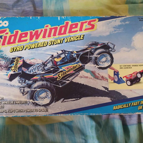 Tyco Sidewinders gyro powered stunt vehicle new
