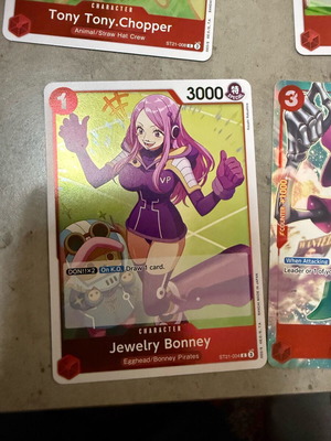One Piece Card Game pack of 11 cards like new