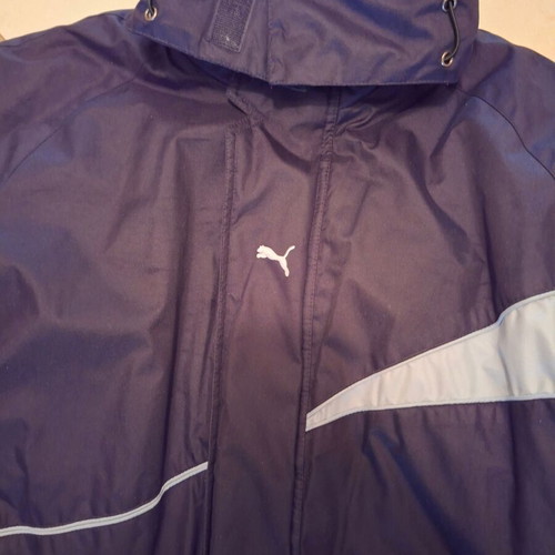 Puma men's jacket black like new, very warm, size M-L