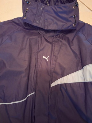 Puma men's jacket black like new, very warm, size M-L