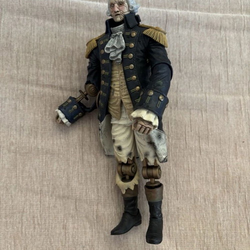 Bioshock Infinite George Washington Motorized Patriot 9” NECA action figure used