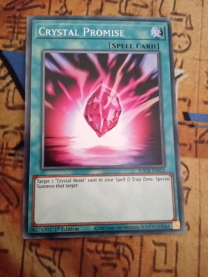 Crystal Promise Normal Spell κάρτα μεταχειρισμένη