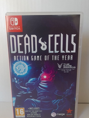 Dead Cells Action Game of the Year Switch like new, English edition with keyring and artbook