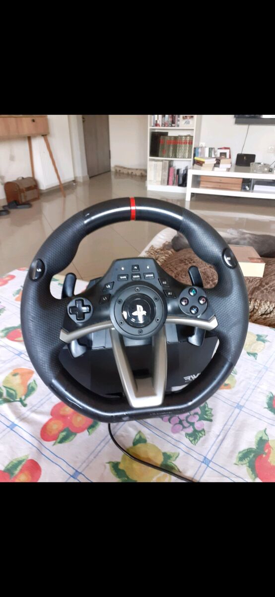 (未使用･未開封品)　Racing Wheel Apex for PS4 PS3 PC qdkdu57 HORI Racing Wheel APEX (PS4-142E) (Volan jocuri) - Preturi