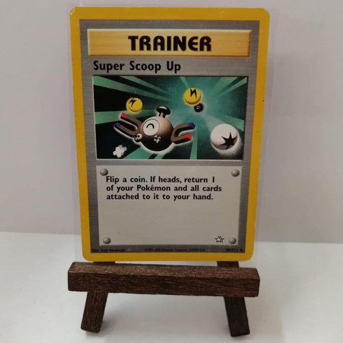 Pokemon Card Trainer Super Scoop Up 98/111 like new