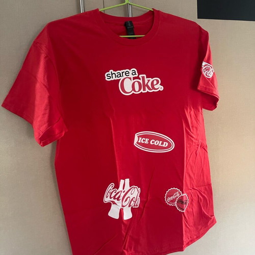 Women's T-shirt medium red like new