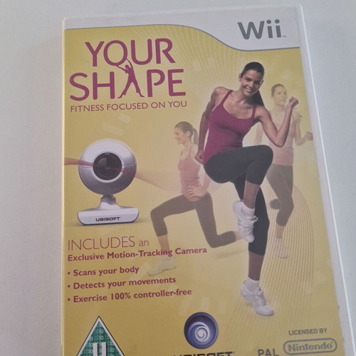 Wii Your Shape used game with disc scratches