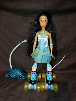 My Scene Westley RC doll used, Roller Girl Mattel