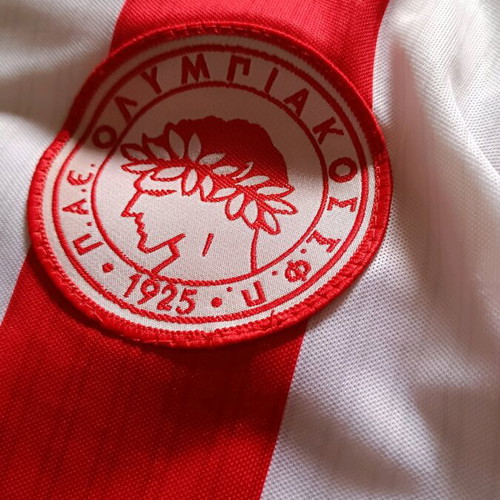 Olympiacos Anniversary Jersey 75 Years 2000 Like New, Authentic
