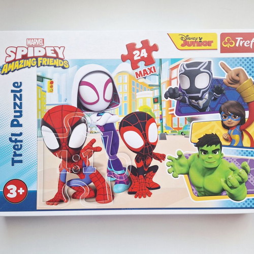 Trefl Spidey and His Amazing Friends Maxi Puzzle 24 pieces like new