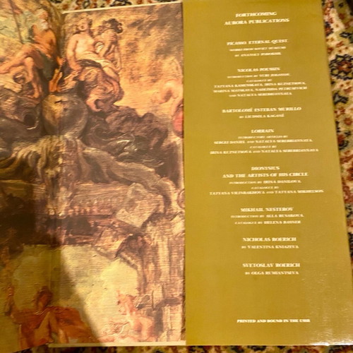 Rubens book like new, Paintings from Soviet Museums