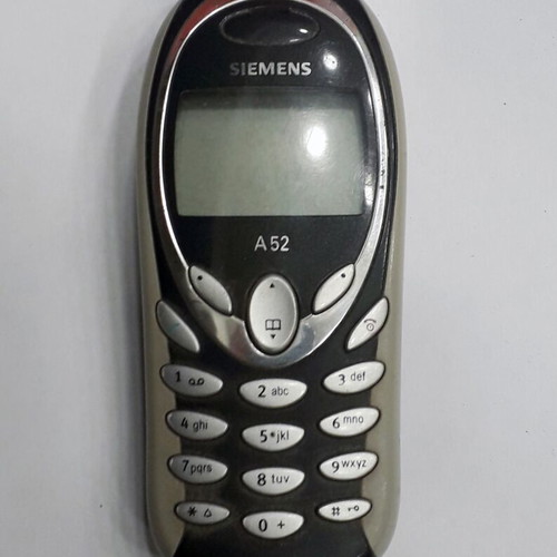 Siemens A 52 mobile phone used, beige