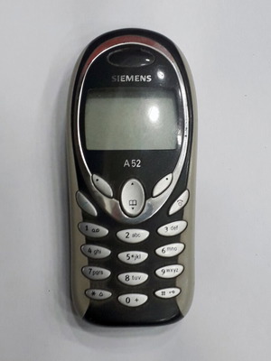 Siemens A 52 mobile phone used, beige