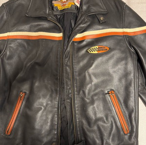 Original Vintage ανδρικό δερμάτινο μπουφάν Harley Davidson.