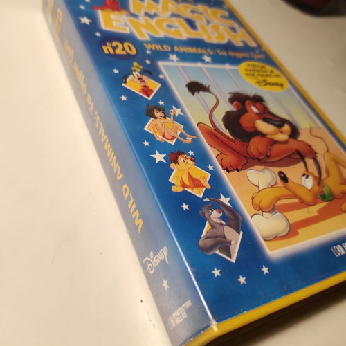 Disney's Magic English VHS #20 Wild Animals like new