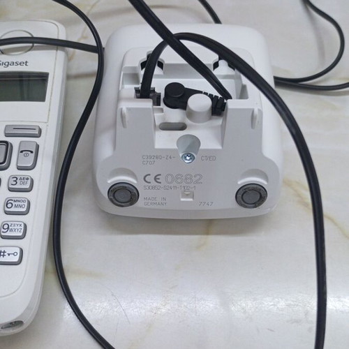 Gigaset A220 cordless phone with large keys and illuminated display