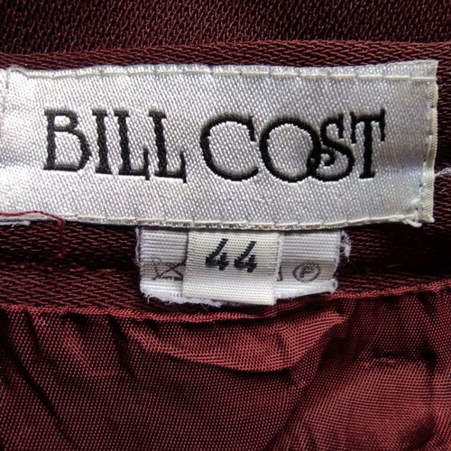 Bill Cost vintage burgundy pencil skirt used, size S-XS