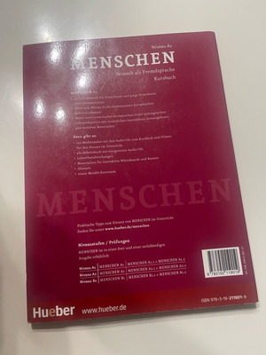 German Language Book used