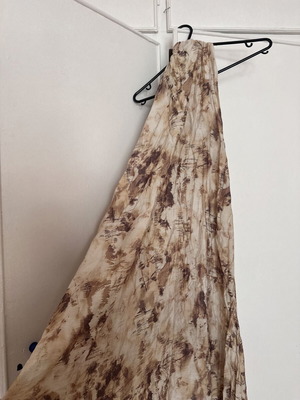 Boho dress asymmetrical front backless like new