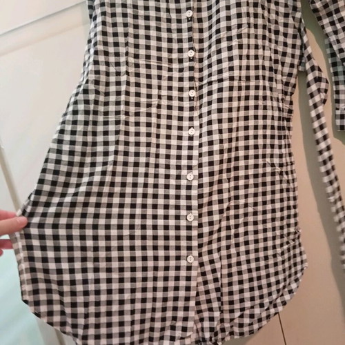 Primark checked shirt dress like new, size M/L