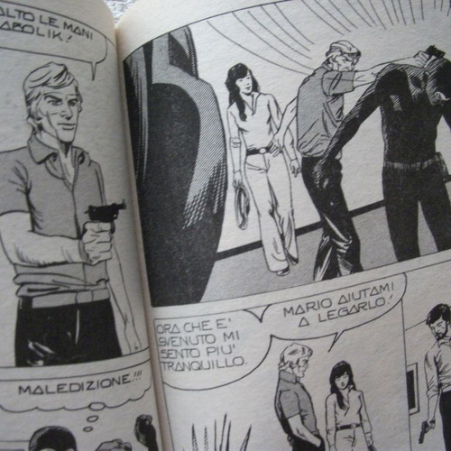 Diabolik comic magazine Italian edition 1989 used