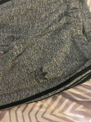 Adidas sports leggings used, size M, gray