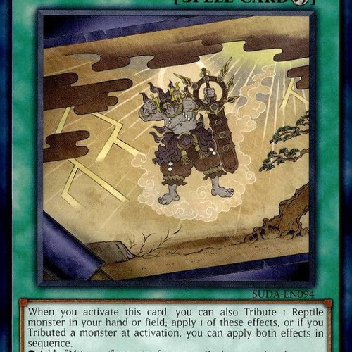 Mitsurugi Prayers Spell Card Yu-Gi-Oh!