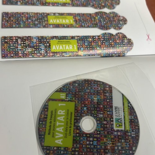 Avatar 1 Livre du Professeur French A1 new with CD