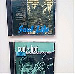  2 CD JAZZ and SOUL. αποστολή μόνο με box now
