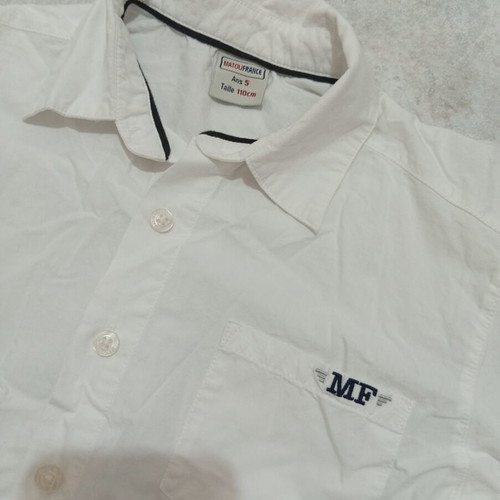 Boys' dress shirt size 110 cm, age 5, like new