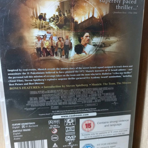 Munich DVD like new with English subtitles