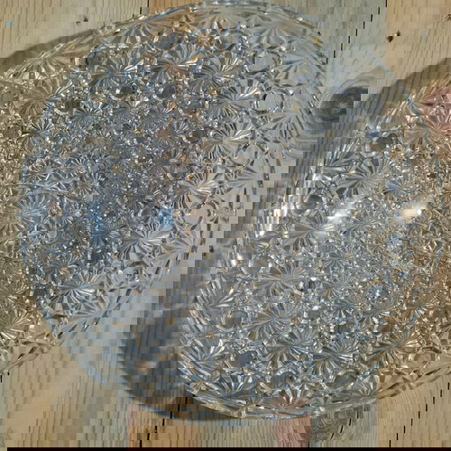 Κρυστάλλινη φρουτιέρα Vintage.