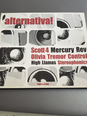 Alternative pop and rock CD