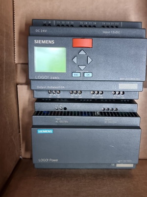 Siemens LOGO 24RCL και τροφοδοτικό LOGO Power σαν καινούργιο