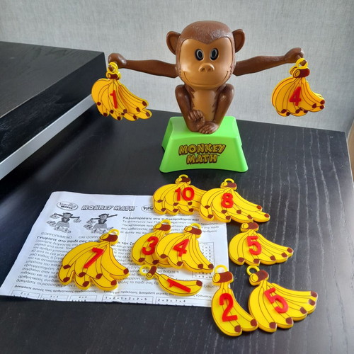 Monkey Math used educational game, missing 2 bananas
