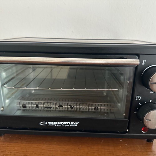 Mini oven Esperanza like new, small oven with tray and grill