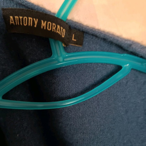 Antony Morato men's cardigan blue like new, size L