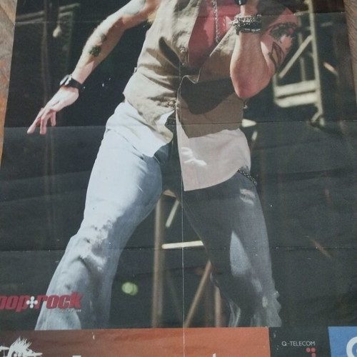 Rockwave Festival 2006 Terravibe double-sided poster used, pop & rock