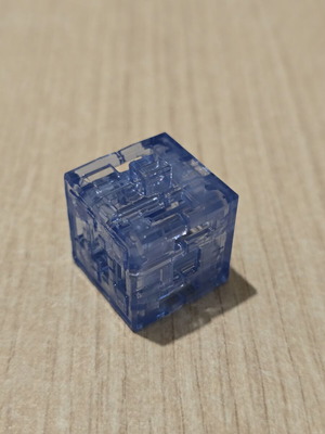 Kinder Joy Minecraft Blue Block like new