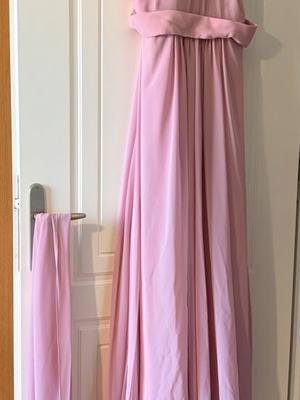 Maxi Dress Mikael like new, pink halterneck evening gown, size M