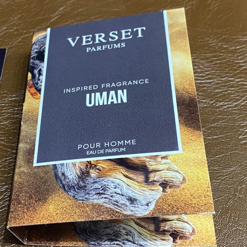 Verset Parfums tester set of 3 Eau de Parfum samples new