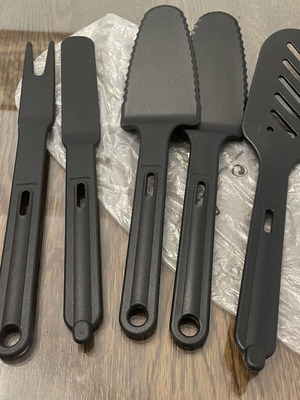 Tupperware kitchen tool set, 5 pieces