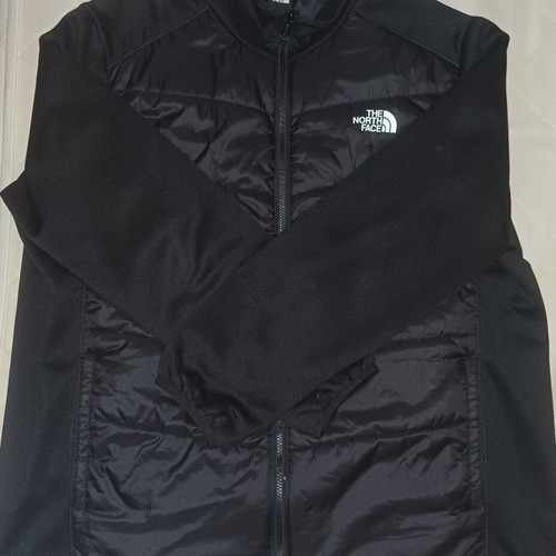 The North Face fleece jacket XXL, black