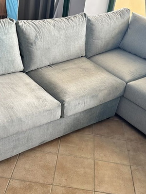 Corner sofa bed new, double bed, Greek product, wood from Karpenisi