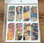 One Piece bookmarks new, sealed
