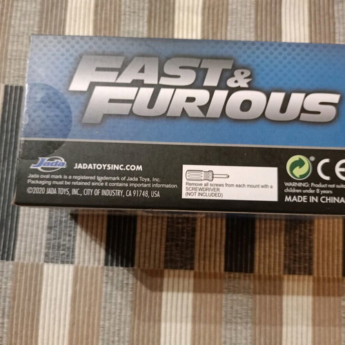 Fast and Furious Collectible Roman's Ford Mustang 1:32 like new