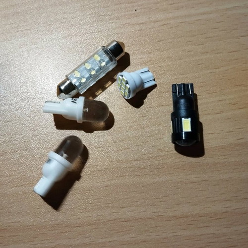 Led lamps like new, various designs