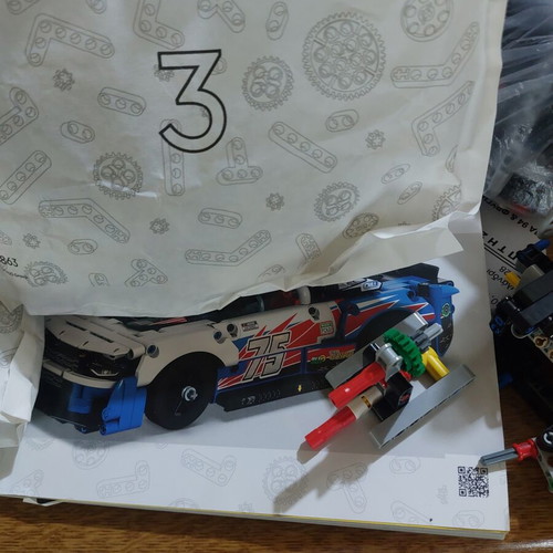 Lego 42153 used with 2 sealed bags, missing pieces possible